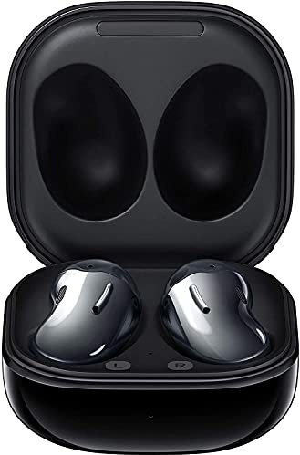 Samsung Galaxy Buds Live, Kabellose Bluetooth-Kopfhörer mit Noise Cancelling (ANC), ausdauernder Akku, Sound by AKG, komfortable Passform, Schwarz