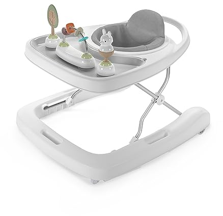 Ingenuity, Step & Sprout 3-in-1 Baby Lauflernhilfe, First Forest, Lauflernwagen mit Natur inspirierten Spielzeuge, höhenverstellbar, zusammenklappbar, einfach zu reinigen, ab 6 Monaten