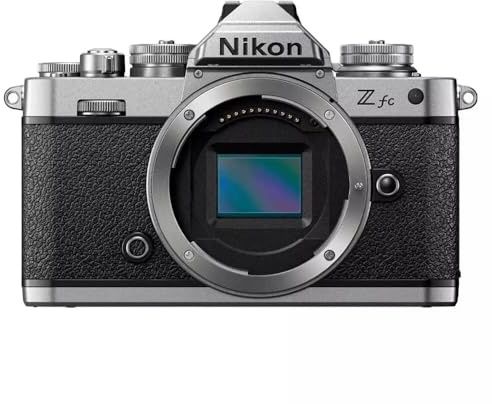 Nikon Z fc Spiegellose Kamera im DX-Format (20.9 MP, OLED-Sucher mit 2.36 Millionen Bildpunkten, 11 Bilder pro Sekunde, Hybrid AF mit Fokus-Assistent, ISO 100-51.200, 4K UHD-Video)