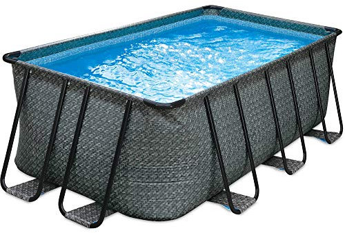 Frame Pool Elite 549 x 274 x 132 cm rechteckig anthrazit