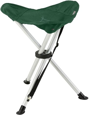 Grand Canyon SUPAI - Campingstuhl, Dreibein-Hocker faltbar - bis 100 kg - Aluminium - Eden (grün), einheitsgröße