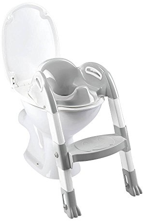 Thermobaby 2172587ALL Kiddyloo Toiletten-Trainer, weiß/grau