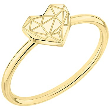 LIEBESKIND BERLIN Damen Ringe – Fingerringe aus Edelstahl mit Herz-Motiv - Verschiedene Designs, Farben & Größen – Eleganter Schmuck für jeden Anlass und das perfekte Geschenk