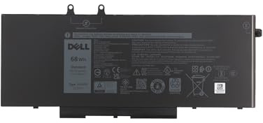 Dell Akku 68Wh 4 Zellen Latitude 5501 5401 5511 5510 5411 5410 Precision 3541 3551 3550 Inspiron 7500 7506 7706 Typ: 3HWPP 3PCVM 10X1J 1VY7F 3YY7F NXM NXM T6DC2 YPVX3