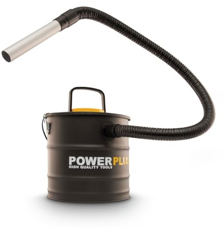 POWERPLUS Staubsauger POWX3013 Aschesauger für Kamin - 1600W - 20L Auffangbehälter, Filter exklusiv