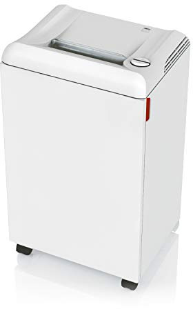 IDEAL 2503 Aktenvernichter, Sicherheitsstufe P-5, Partikelschnitt/Kreuzschnitt 2x15 mm, 10 Blatt Kapazität, 75L Abfallbehälter, DSGVO-konform, vernichtet auch Kreditkarten, Büro-/Heftklammern