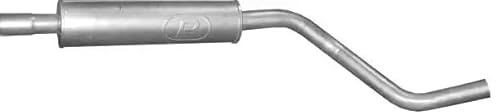 POLMO 01.98 Mittelschalldämpfer Kompatibel mit AUDI A2 8Z0