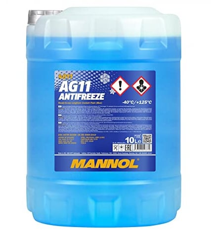 MANNOL 4011 Antifreeze AG11 (-40) Longterm 10L