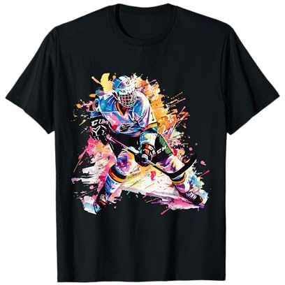Eishockey Hockeyspieler Eishockeyspieler Hockey Geschenke T-Shirt