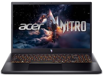 Acer Nitro V15 (ANV15-52-714T) Gaming Laptop, 15,6 FHD IPS 165Hz Display, Intel Core i7-13620H, 16GB RAM, 512GB SSD, NVIDIA GeForce RTX 5050, Windows 11, QWERTZ Tastatur
