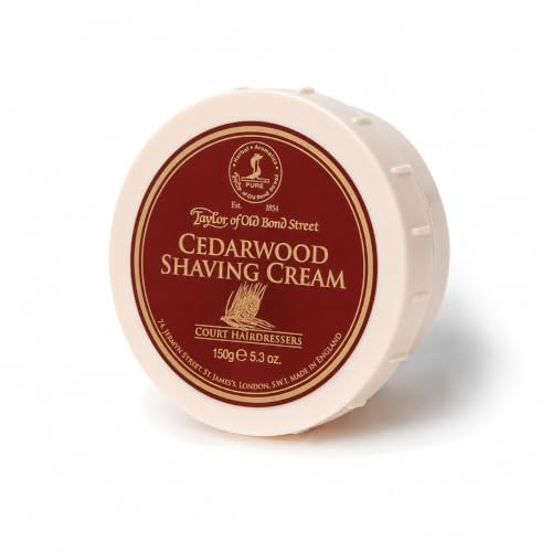 TAYLOR OF OLD BOND STREET Rasiercreme Zedernholz, 150 g