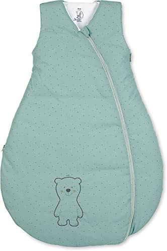 Sterntaler Funktionsschlafsack, Bär Ben, Ganzjährig, Wärmeregulierung, Reißverschluss, 70 cm