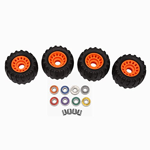 Off Road Skateboard Longboard Rollen (4 Stück mit Lagerhülsen)