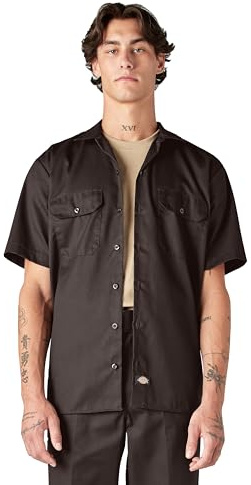Dickies Herren Short Sleeve Work Shirt Kurzärmeliges Arbeitshemd