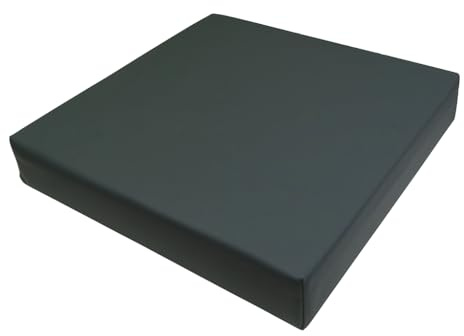 Ortones - Antidekubitus Sitzkissen - Viscoelastisch mit Memory Foam HR Schaum - für Rollstühle, Sessel, Autofahren - Wasserdicht - Haltungsschäden - Druckentlastung
