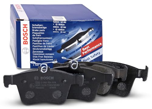 Bosch BP1504 Bremsbeläge - Hinterachse - ECE-R90 Zertifizierung - vier Bremsbeläge pro Set