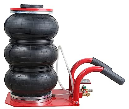 AIM Tools Pneumatischer Wagenheber 3 Tonnen Dreifachbeutel Luftheber, Wagenheberheber Air Jack Luftheber Aufblasbarer, für Auto Reparatur Reifenwechsel Garage