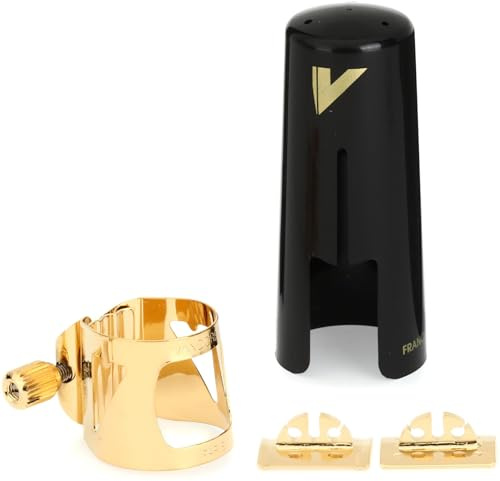 Vandoren Optimum Serie Saxophon Ligaturen Alto W / Plastik Cap