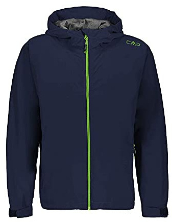 CMP - Kinderjacke mit fester Kapuze, Schwarz Blau, 104