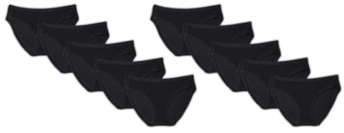 Amazon Essentials Damen Unterwäsche Bikini Slips Baumwolle (in Übergröße erhältlich), Multi-Packs