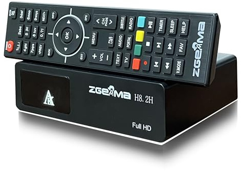 Full HD Satellite + Cable/Terrestrial TV Receiver ZGEMMA H8 2H DVB S2X + DVB T2/C Free to Air