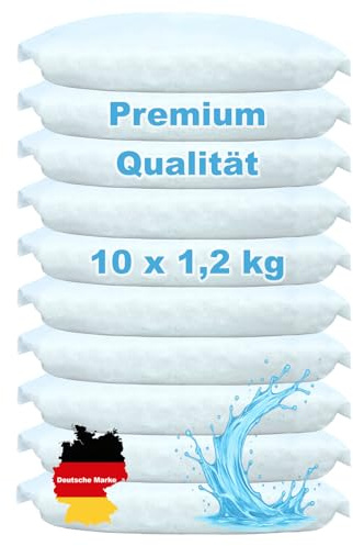 10 x 1,2 kg Luftentfeuchter Raumentfeuchter Nachfüllpackung - Anti Schimmel, Moder, Stockflecken ..