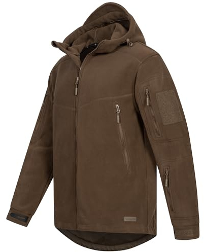 Höhenhorn Biferten Herren Militär Fleecejacke Braun Gr. L