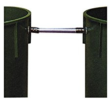 Garantia Regentonnen Verbindungsset 3/4“ (19 mm, Schlauchlänge 25 cm, Verbindungsschlauch für Regenwasser-Tonnen, inkl. 2 Schlauchstutzen mit Kontermutter) 504017
