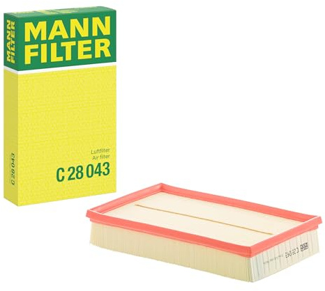 MANN-FILTER, C 28 043 Luftfilter | Für PKW, Saubere Luftzufuhr, Langlebiges Filtermedium, Passgenaues Design, Echte OE-Technologie