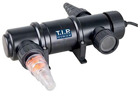 T.I.P. UV-C-Strahler 11W für Teiche bis 10.000L reduziert Algen & Bakterien, 30432