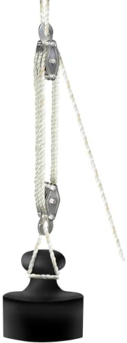 Brüder Mannesmann Werkzeug Flaschenzug 220 kg, M 012-T-220, silber