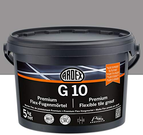Ardex G10 Premiumfuge Fugenmörtel Flexmörtel 5kg (grau)
