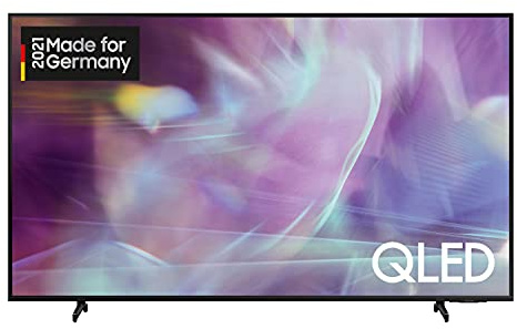 Samsung QLED 4K Q60A TV 43 Zoll (GQ43Q60AAUXZG), Quantum HDR, Quantum Prozessor Lite 4K, 100% Farbvolumen [2021]