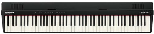 Roland GO:PIANO88 | Mobiles 88‑Tasten Einsteiger‑Digital‑Piano | Leicht & kompakt | Leistungsfähige Lernfunktionen | Batteriebetrieb | Bluetooth & MIDI-Anschlüsse