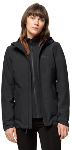 Jack Wolfskin Damen Norrland 3-in-1 wasserdichte isolierte Jacke