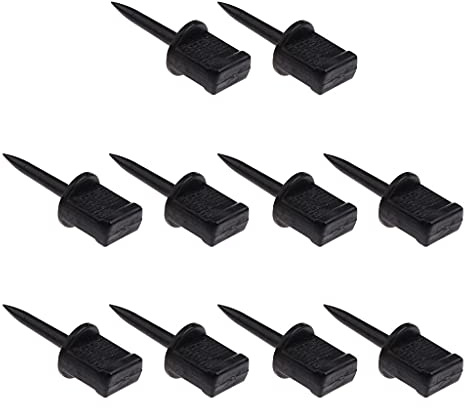 P Prettyia 10pcs Scheibennägel Zielscheiben, Bogen Zubehör