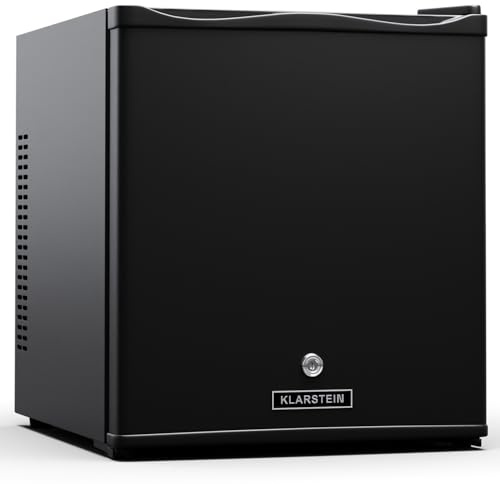 Klarstein Matterhorn 28 Mini-Kühlschrank Schwarz 28L Abschließbar Leise 3-18°C