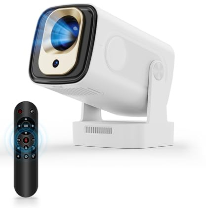 【Autofokus】 Beamer Magcubic HY310, 1080P Native Projektor 4K-Unterstützung | beamer klein mit WiFi 6 BT5.4, AutoTrapezkorrektur 180°Dreh,für Hause und das Büro