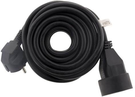 Verlängerungskabel 16A 2P+T – Schwarz – 3 m