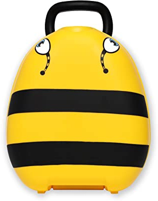 My Carry Potty - Hummel Töpfchen, preisgekrönter tragbarer Toilettensitz für Kleinkinder, den Kinder überall hin mitnehmen können