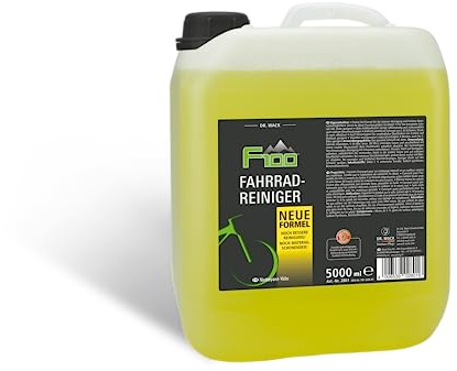 DR. WACK F100 Fahrradreiniger 5000 ml - Reinigungsmittel für das gesamte Fahrrad - Effektives Fahrradpflegemittel - Reinigungsspray säurefrei & materialschonend - Hochwertige Fahrradpflege