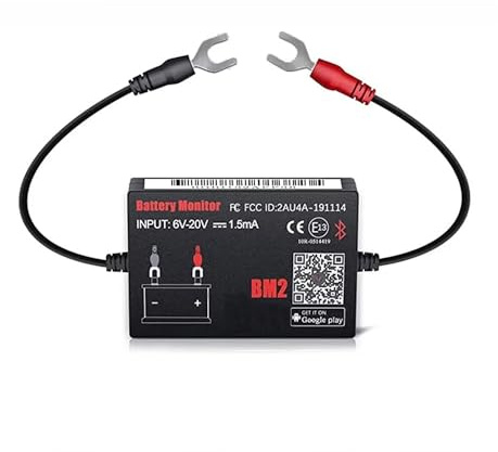 batterietester 12V Bluetooth Wireless Automotive Akku Last Tester Ladegerät Diagnose Analyzer Monitor für Android & iOS Gerät