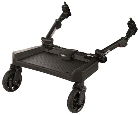 Jané Go Up Surfer, universale Kinderwagen-Plattform, bis 20 kg, einfache Montage, klappbar, rutschfest, 360°-Räder
