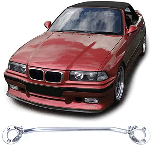 Alu Domstrebe vorne poliert passend für 3er BMW E36 6 Zyl 320i 325i 90-99