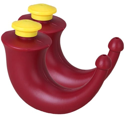 PACKOVE 2 Stücke Nasendusche Kunststoff Nasenspülflasche Nasenreiniger für Haushalt Druck Nasenreinigungswerkzeug Leichtes Design für Einfache Anwendung