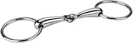 Covalliero Wassertrense hohl, Trensengebiss, Edelstahl, rostfrei, 12,5cm, 18mm, Pferde