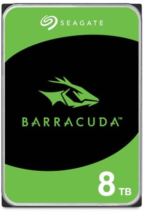 Seagate BarraCuda 8TB, Interne Festplatte HDD, 3.5 Zoll, 5400 U/Min, 256 MB Cache, SATA 6GB/s, silber, inkl. Data Rescue Service (ST8000DMZ04)