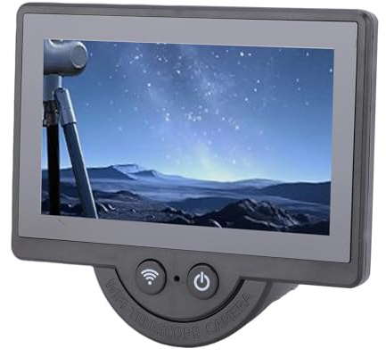 Bewinner WiFi Elektronische Okular Kamera mit 4,3-Zoll-Bildschirm für Digitale Teleskop Beobachtung Und-, Passt 26mm-47mm Teleskope Fernglas Mikroskope