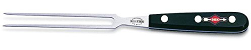 F. DICK Wurstgabel 15 cm rostfrei wasserfest hygienisch Fleischgabel | Wurstgabel mit 15 cm Länge bis zum Griff, rostfrei und wasserfest, ideal für Theke, Braten, Fleisch und Fisch.