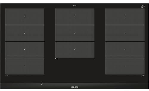 Siemens EX975LXC1E iQ700 Induktionskochfeld, 91,2 cm breit, varioInduktion freie Platzwahl, power Move Plus voreingestellte Leistungsstufen, powerBoost schnelleres Kochen